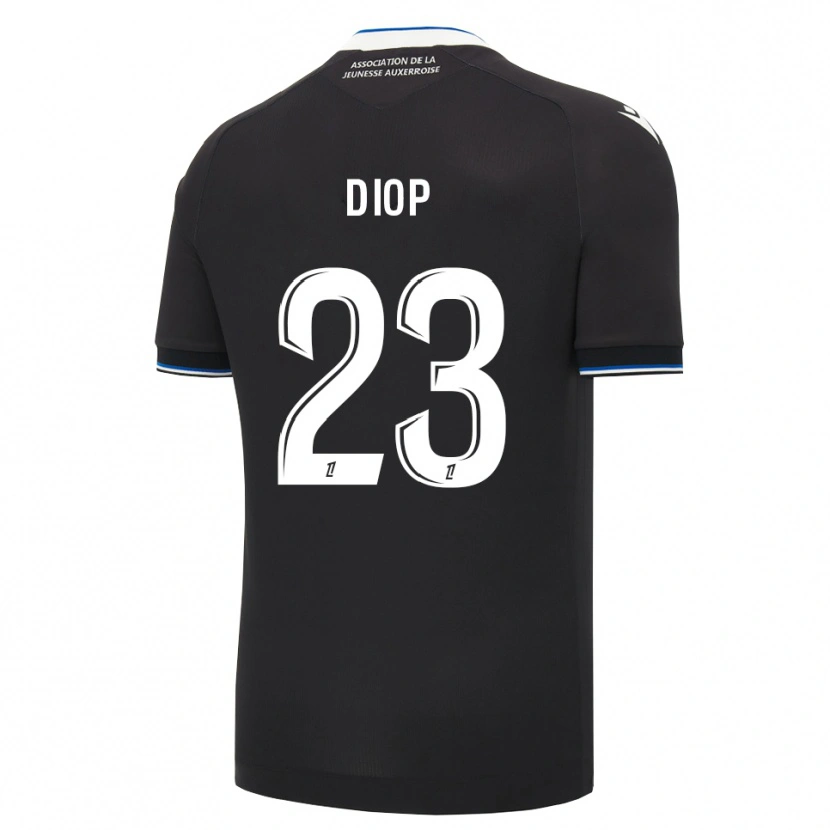 Danxen Homem Camisola Mamadou Diop #23 Preto Azul Branco Alternativa 2026/27 Camisa