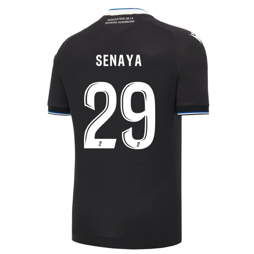 Danxen Homem Camisola Marvin Senaya #29 Preto Azul Branco Alternativa 2026/27 Camisa