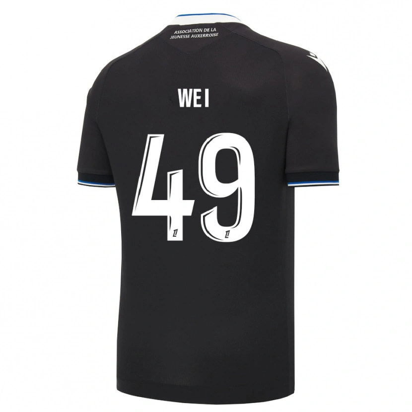 Danxen Homem Camisola Xiangxin Wei #49 Preto Azul Branco Alternativa 2026/27 Camisa