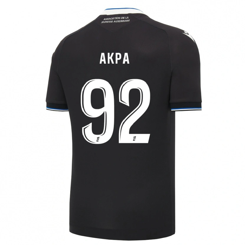 Danxen Homem Camisola Clément Akpa #92 Preto Azul Branco Alternativa 2026/27 Camisa