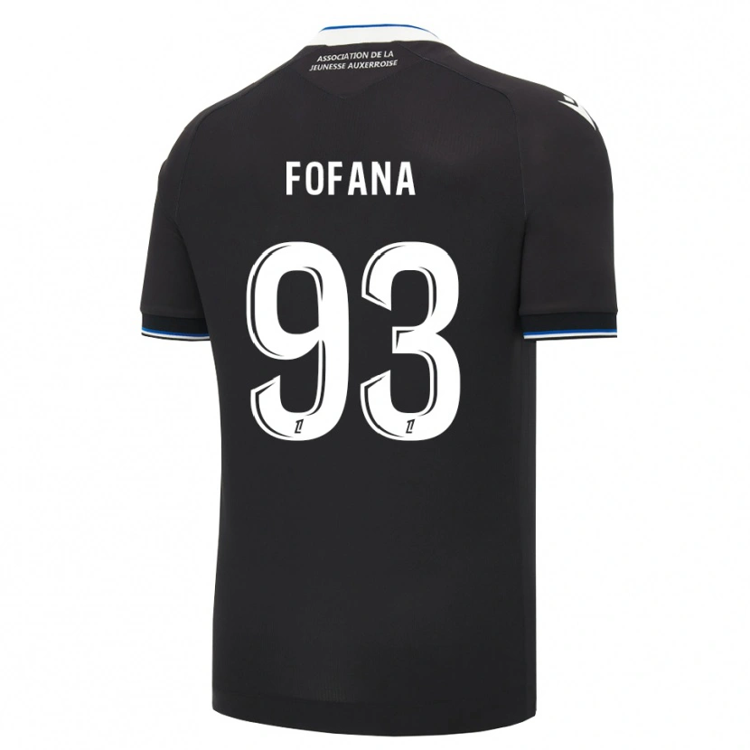 Danxen Homem Camisola Sékou Fofana #93 Preto Azul Branco Alternativa 2026/27 Camisa