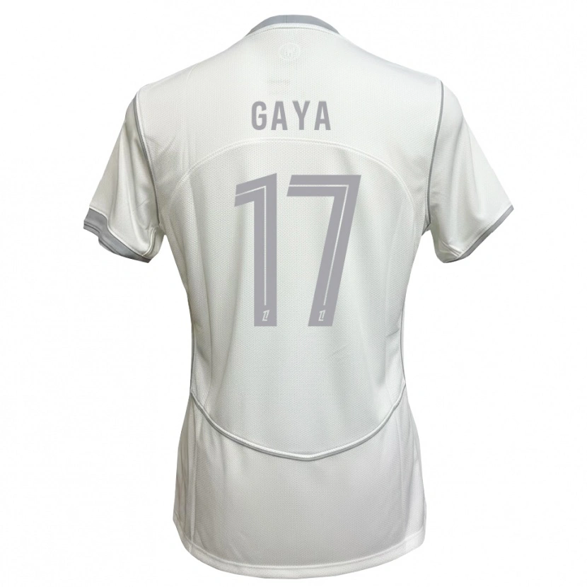 Danxen Homem Camisola Yacine Gaya #17 Cinza Branco Alternativa 2026/27 Camisa