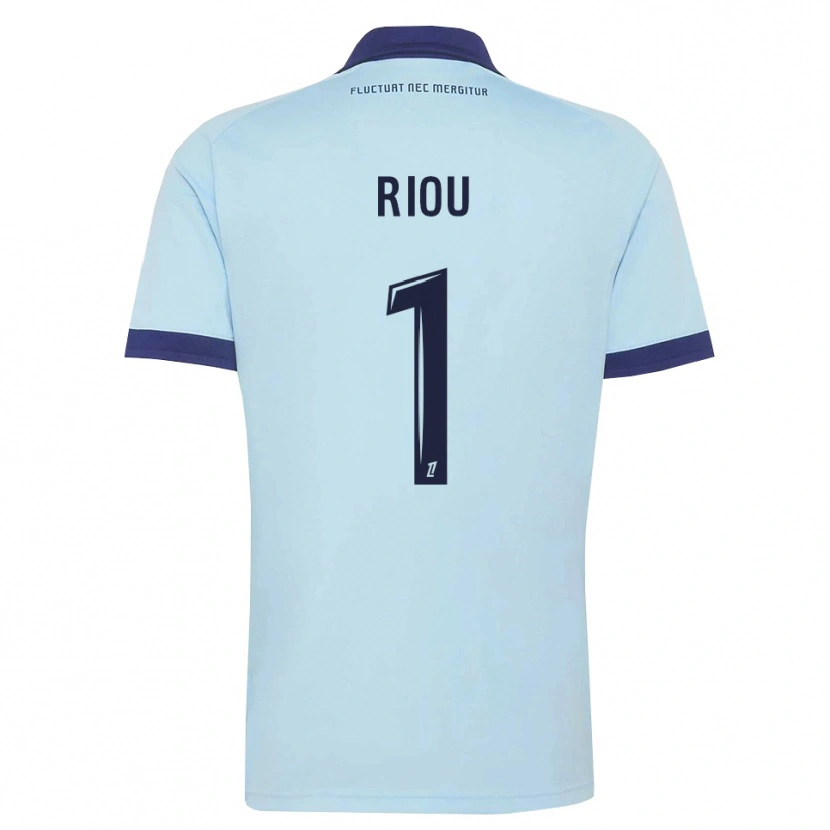 Danxen Homem Camisola Remy Riou #1 Azul Centáurea Preto Alternativa 2026/27 Camisa