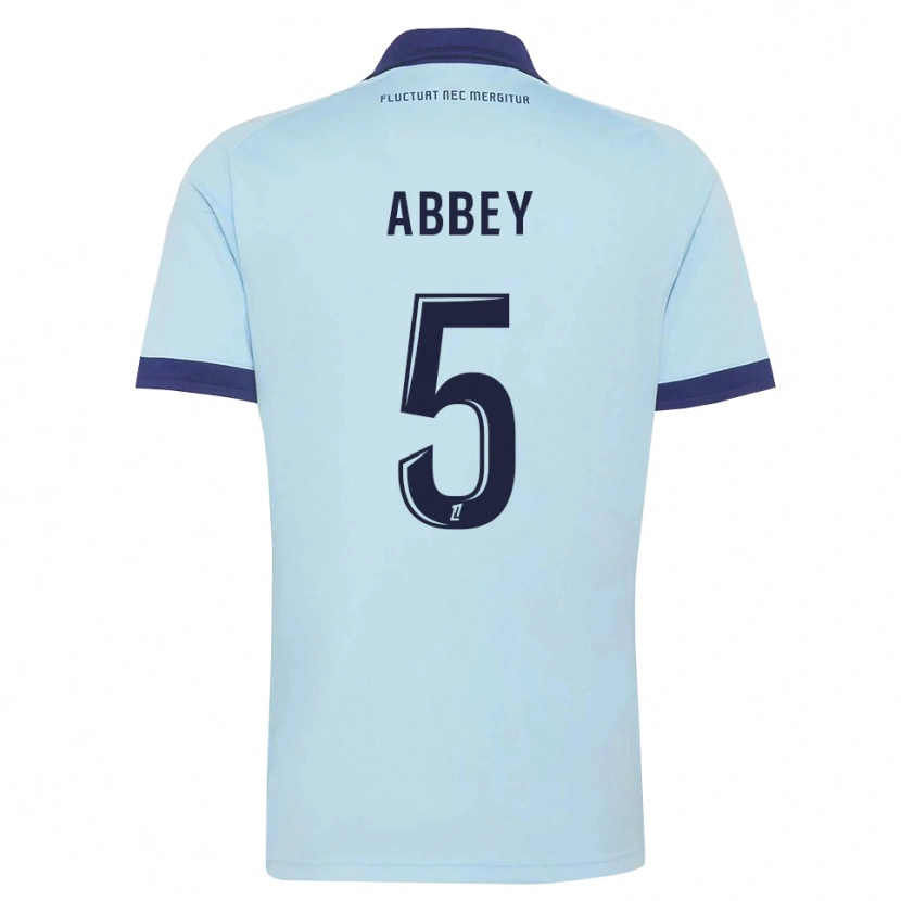 Danxen Homem Camisola Emmanuel Abbey #5 Azul Centáurea Preto Alternativa 2026/27 Camisa