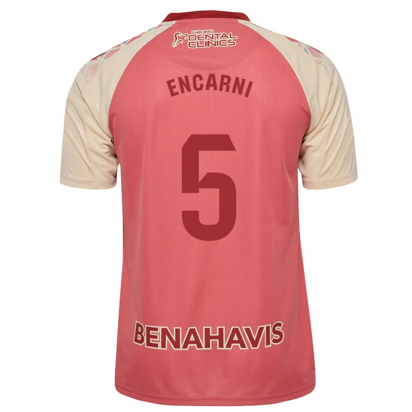 Danxen Homem Camisola Encarni #5 Rosa Claro Vermelho Azul Alternativa 2026/27 Camisa