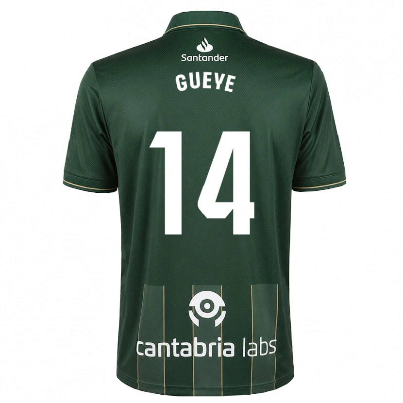 Danxen Homem Camisola Maguette Gueye #14 Cinza Ardósia Escuro Branco Alternativa 2026/27 Camisa