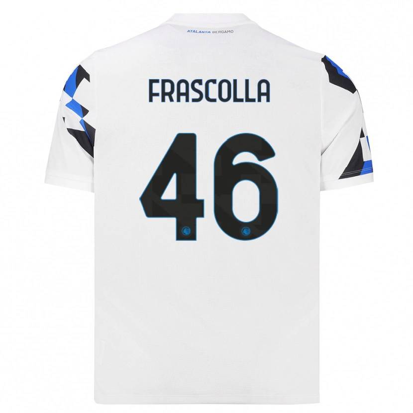 Danxen Homem Camisola Andrea Frascolla #46 Branco Vermelho Azul Alternativa 2026/27 Camisa