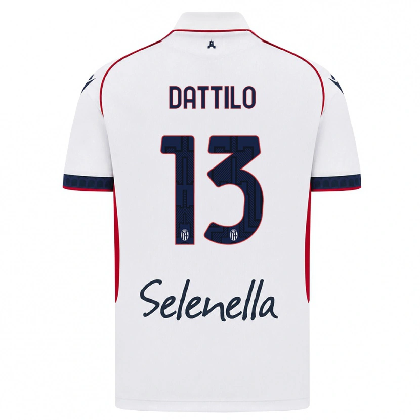 Danxen Homem Camisola Gabriel Dattilo #13 Branco Vermelho Azul Real Alternativa 2026/27 Camisa