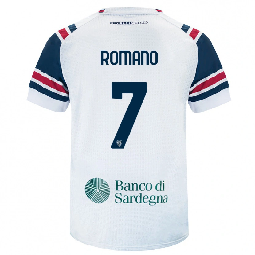 Danxen Homem Camisola Antonio Romano #7 Branco Vermelho Verde Alternativa 2026/27 Camisa