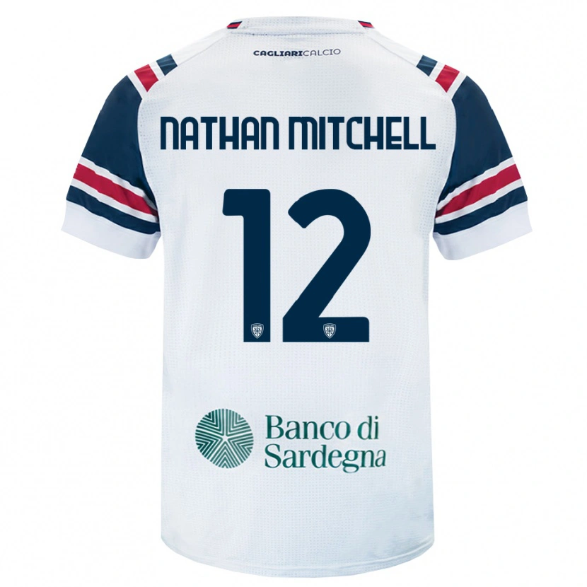 Danxen Homem Camisola Anton Nathan Mitchell #12 Branco Vermelho Verde Alternativa 2026/27 Camisa