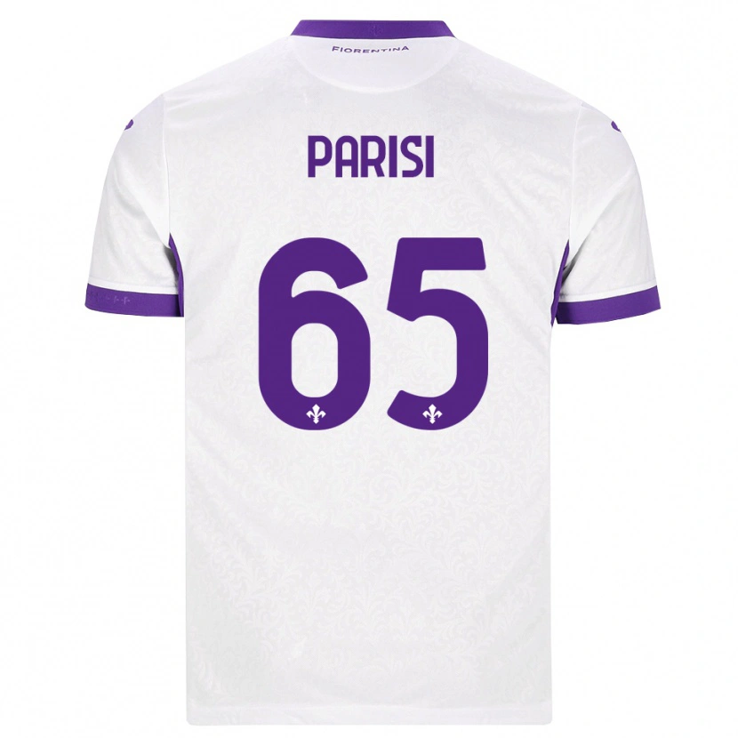 Danxen Homem Camisola Fabiano Parisi #65 Branco Roxo Alternativa 2026/27 Camisa