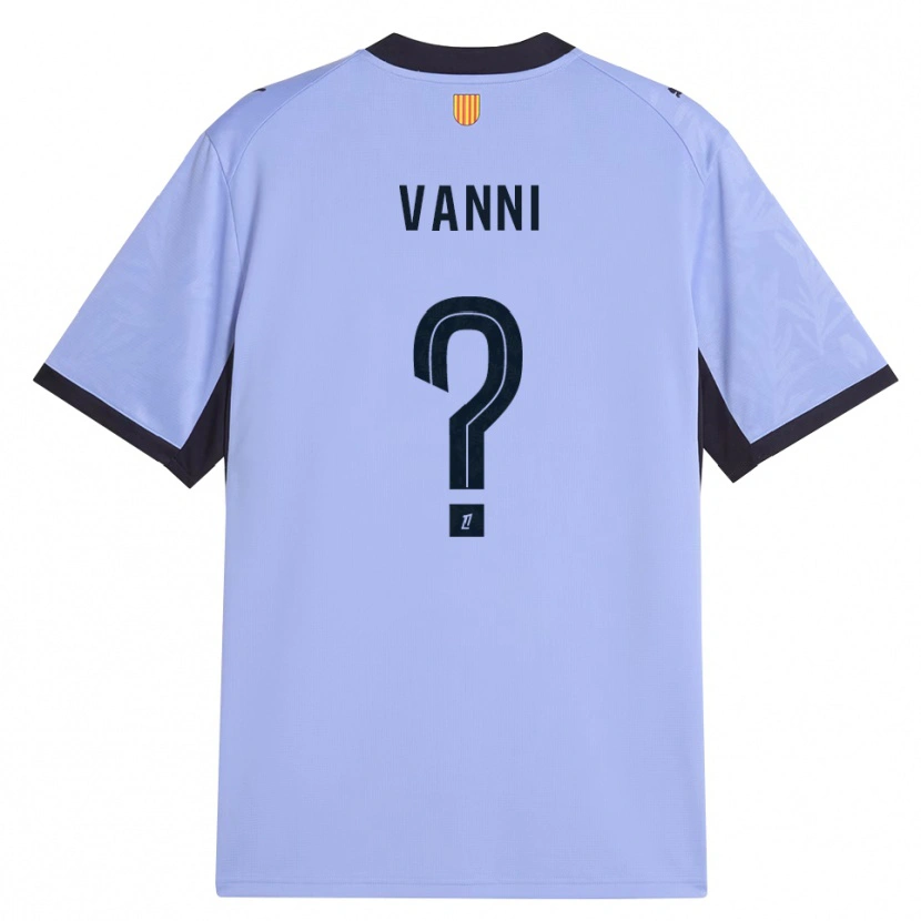 Danxen Homem Camisola Fabio Vanni #0 Lavanda Preto Terceiro 2026/27 Camisa