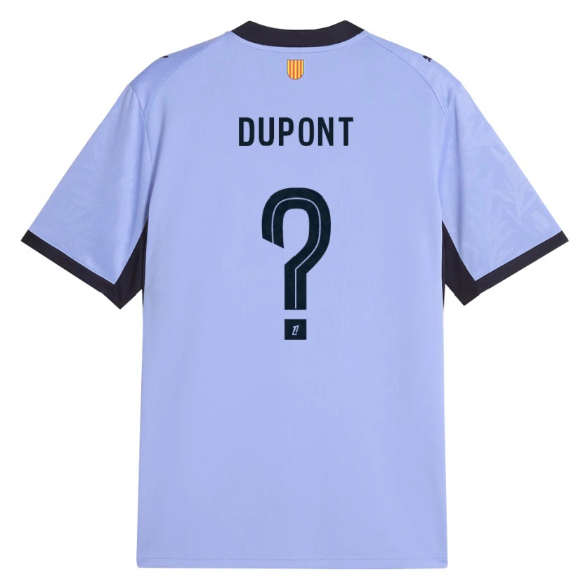 Danxen Homem Camisola Hugo Dupont #0 Lavanda Preto Terceiro 2026/27 Camisa