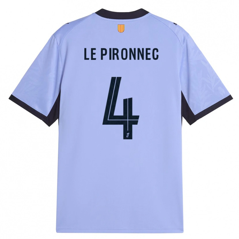 Danxen Homem Camisola Kélian Le Pironnec #4 Lavanda Preto Terceiro 2026/27 Camisa