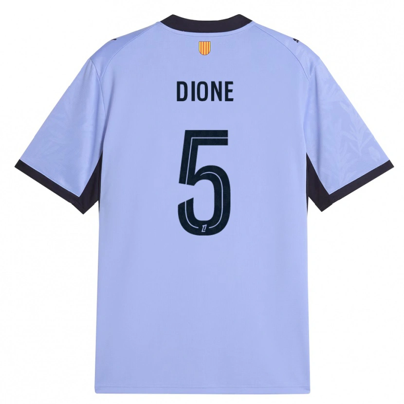 Danxen Homem Camisola Babacar Dioné #5 Lavanda Preto Terceiro 2026/27 Camisa