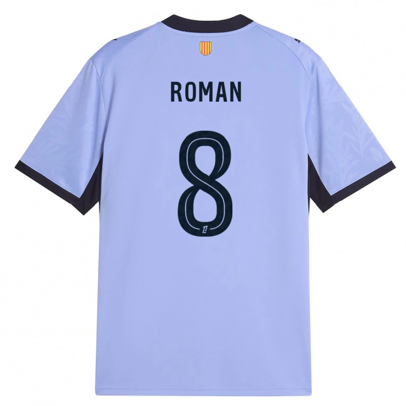 Danxen Homem Camisola Lucas Roman #8 Lavanda Preto Terceiro 2026/27 Camisa