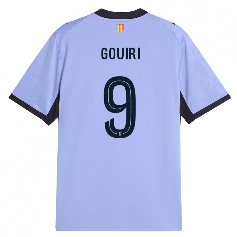 Danxen Homem Camisola Amine Gouiri #9 Lavanda Preto Terceiro 2026/27 Camisa