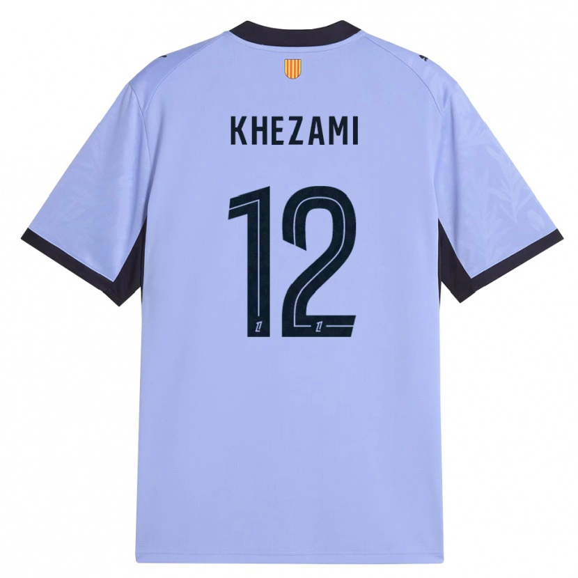 Danxen Homem Camisola Roselène Khezami #12 Lavanda Preto Terceiro 2026/27 Camisa