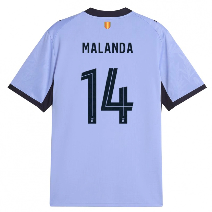 Danxen Homem Camisola Jephthe Malanda #14 Lavanda Preto Terceiro 2026/27 Camisa