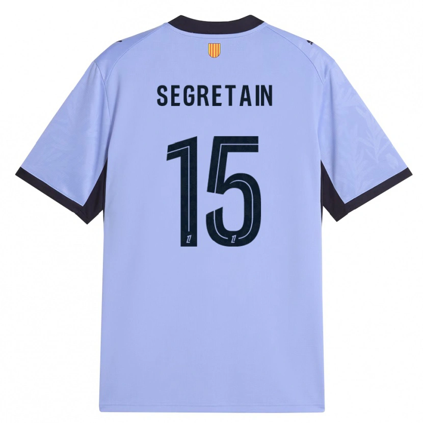 Danxen Homem Camisola Julie Ségrétain #15 Lavanda Preto Terceiro 2026/27 Camisa