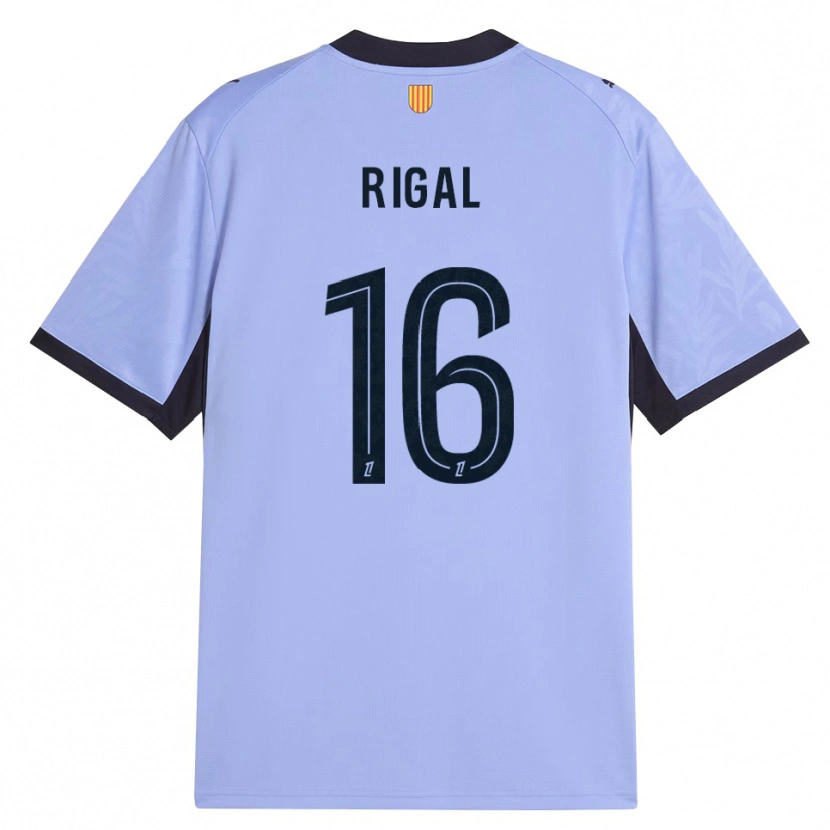Danxen Homem Camisola Pablo Rigal #16 Lavanda Preto Terceiro 2026/27 Camisa