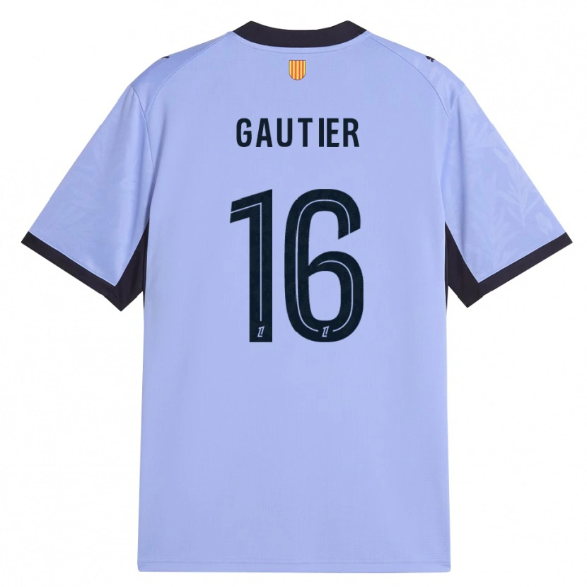 Danxen Homem Camisola Elisa Gautier #16 Lavanda Preto Terceiro 2026/27 Camisa