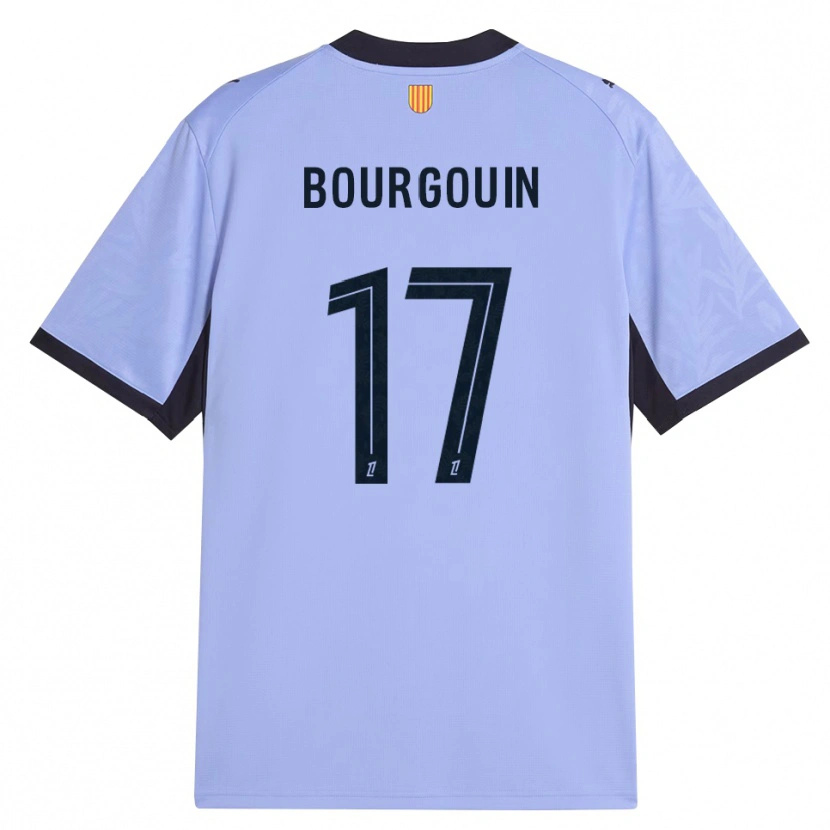 Danxen Homem Camisola Laura Bourgouin #17 Lavanda Preto Terceiro 2026/27 Camisa