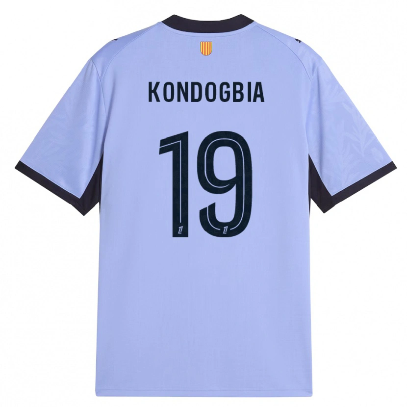 Danxen Homem Camisola Geoffrey Kondogbia #19 Lavanda Preto Terceiro 2026/27 Camisa