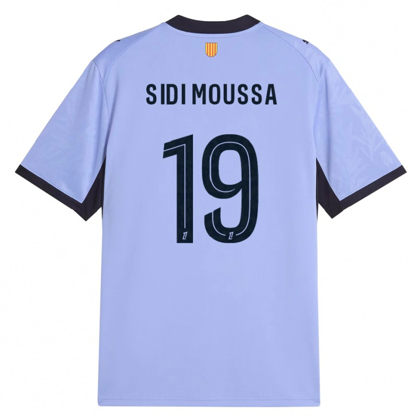 Danxen Homem Camisola Salima Sidi Moussa #19 Lavanda Preto Terceiro 2026/27 Camisa