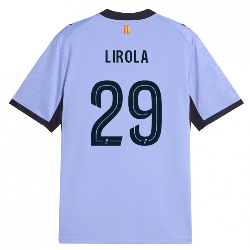 Danxen Homem Camisola Pol Lirola #29 Lavanda Preto Terceiro 2026/27 Camisa