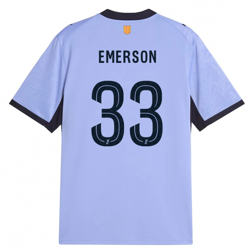 Danxen Homem Camisola Emerson Palmieri Dos Santos #33 Lavanda Preto Terceiro 2026/27 Camisa