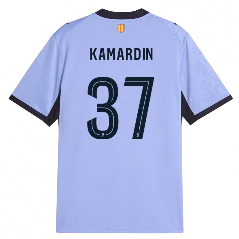 Danxen Homem Camisola Aaron Kamardin #37 Lavanda Preto Terceiro 2026/27 Camisa