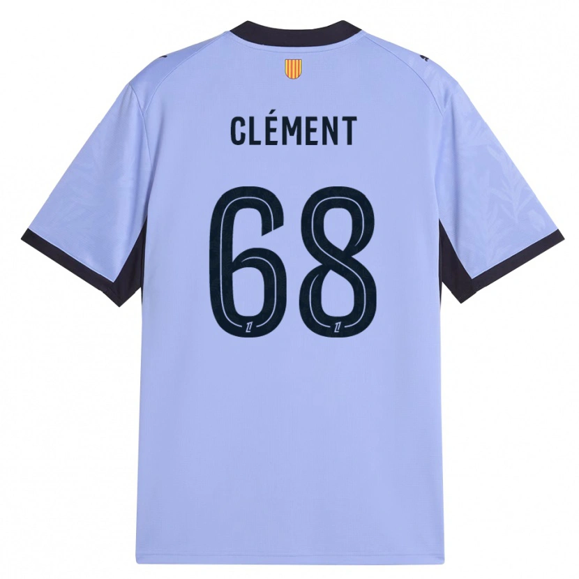 Danxen Homem Camisola Mathis Clément #68 Lavanda Preto Terceiro 2026/27 Camisa