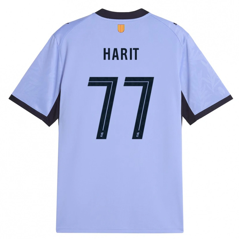 Danxen Homem Camisola Amine Harit #77 Lavanda Preto Terceiro 2026/27 Camisa