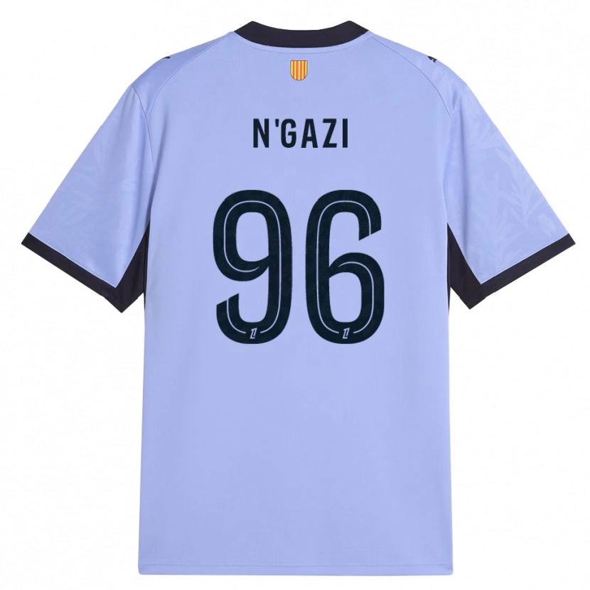 Danxen Homem Camisola Chloé N'gazi #96 Lavanda Preto Terceiro 2026/27 Camisa
