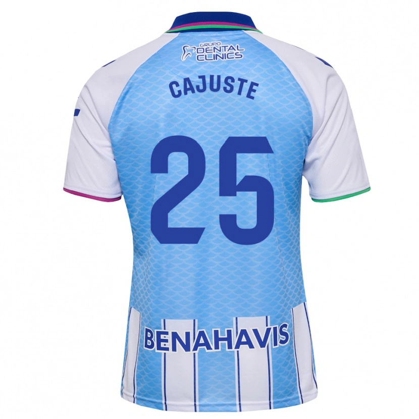Danxen Homem Camisola Jens Cajuste #25 Azul Céu Profundo Branco Principal 2026/27 Camisa