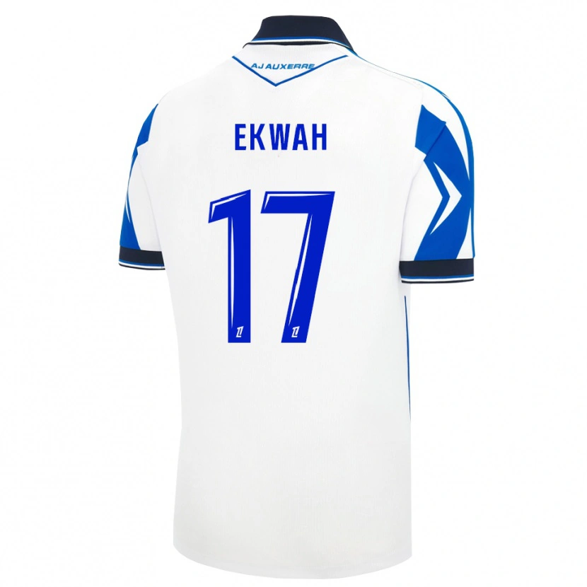 Danxen Homem Camisola Pierre Ekwah #17 Preto Branco Azul Principal 2026/27 Camisa