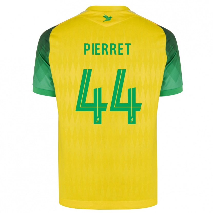 Danxen Homem Camisola Balthazar Pierret #44 Amarelo Verde Vermelho Principal 2026/27 Camisa