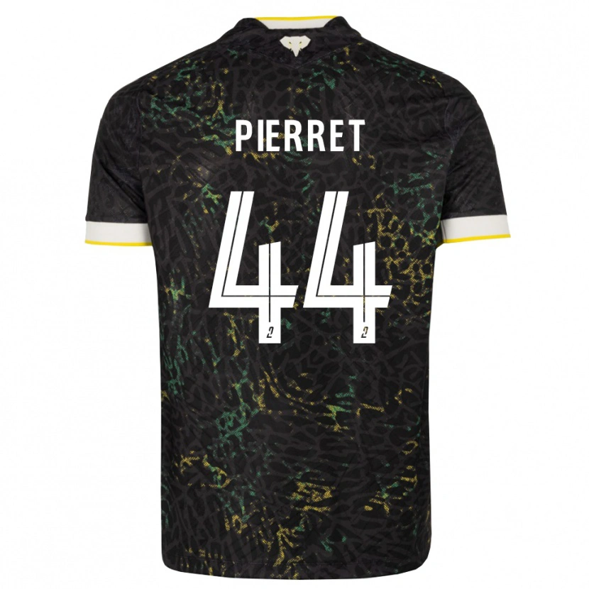 Danxen Homem Camisola Balthazar Pierret #44 Preto Branco Amarelo Alternativa 2026/27 Camisa