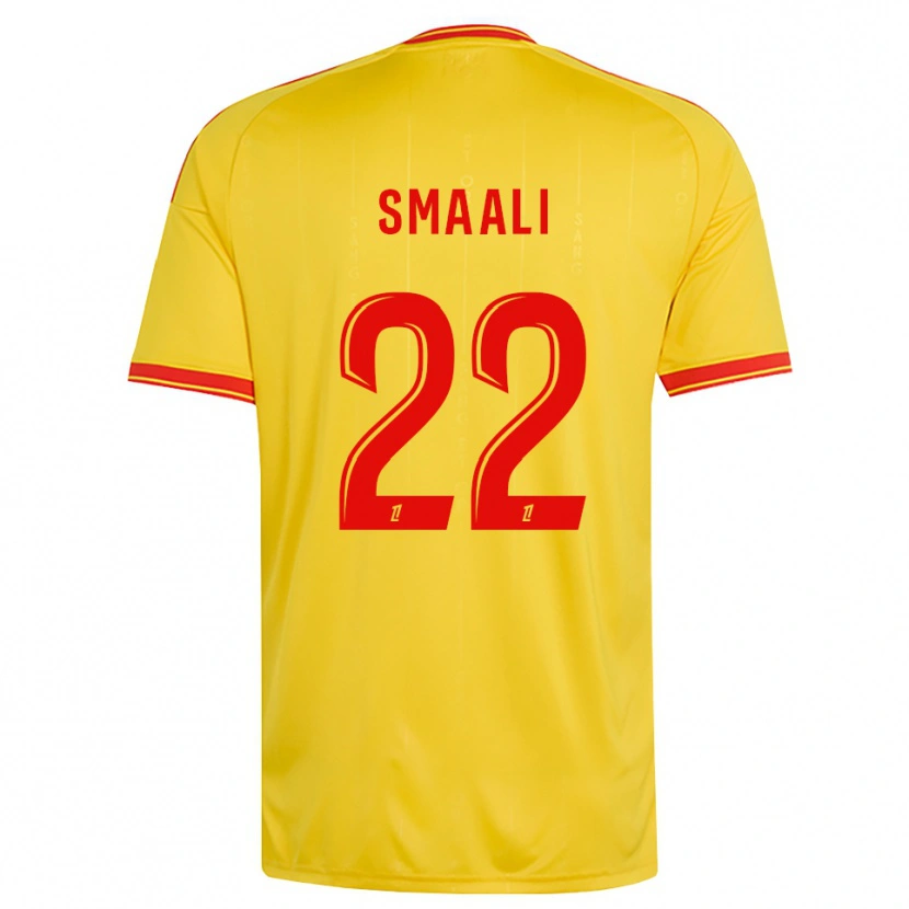 Danxen Mulher Camisola Emma Smaali #22 Dourado Laranja Vermelho Principal 2026/27 Camisa
