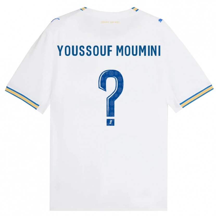 Danxen Mulher Camisola Yakine Youssouf Moumini #0 Azul Dodger Branco Principal 2026/27 Camisa