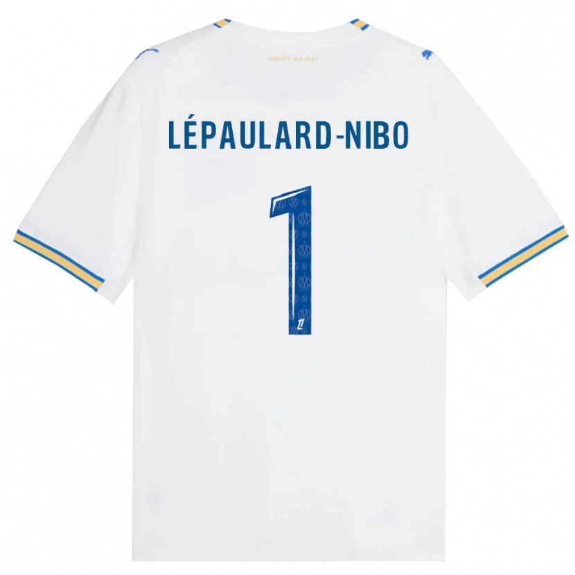 Danxen Mulher Camisola Mailey Lépaulard-Nibo #1 Azul Dodger Branco Principal 2026/27 Camisa