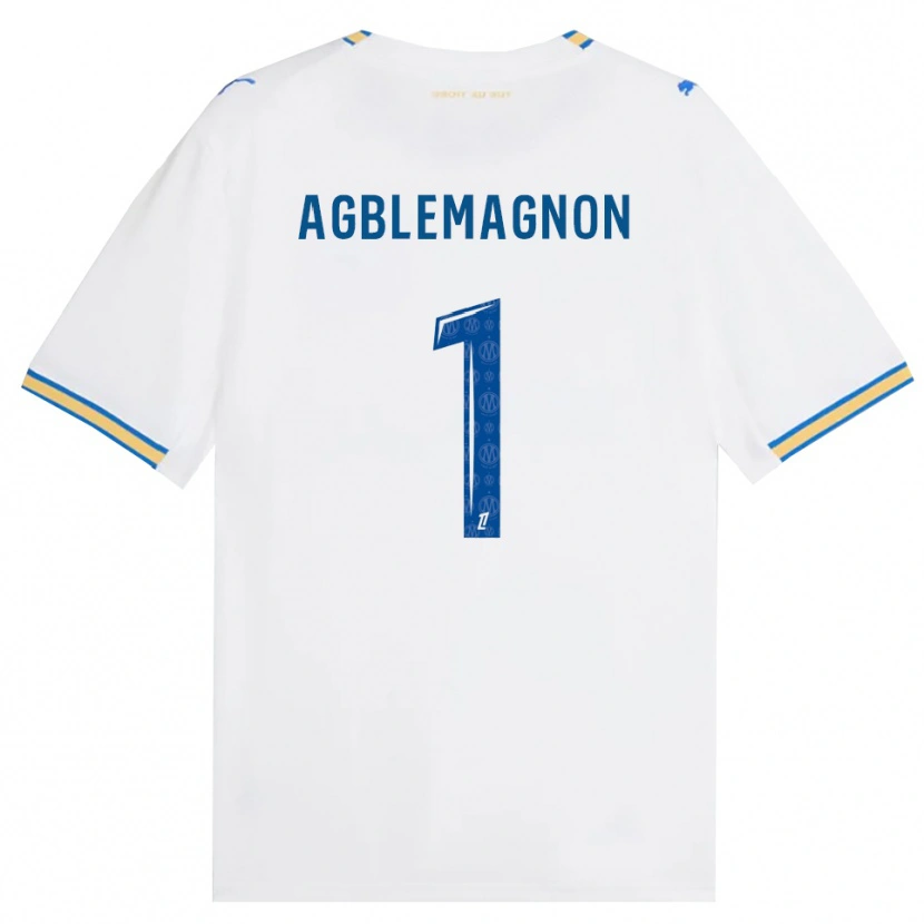 Danxen Mulher Camisola Jordan Agblemagnon #1 Azul Dodger Branco Principal 2026/27 Camisa