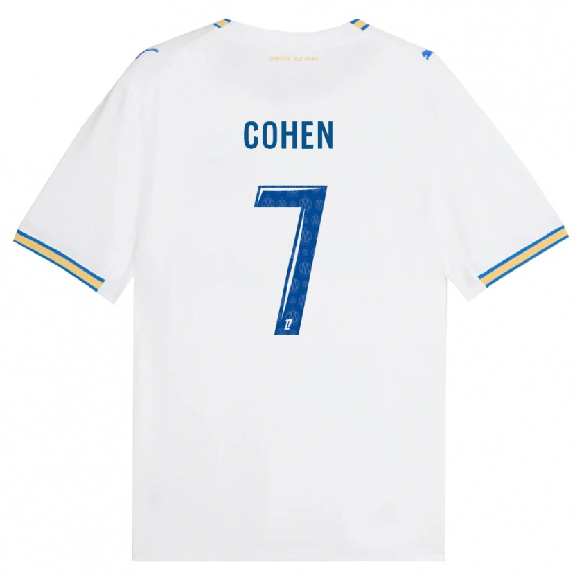Danxen Mulher Camisola Dan Cohen #7 Azul Dodger Branco Principal 2026/27 Camisa