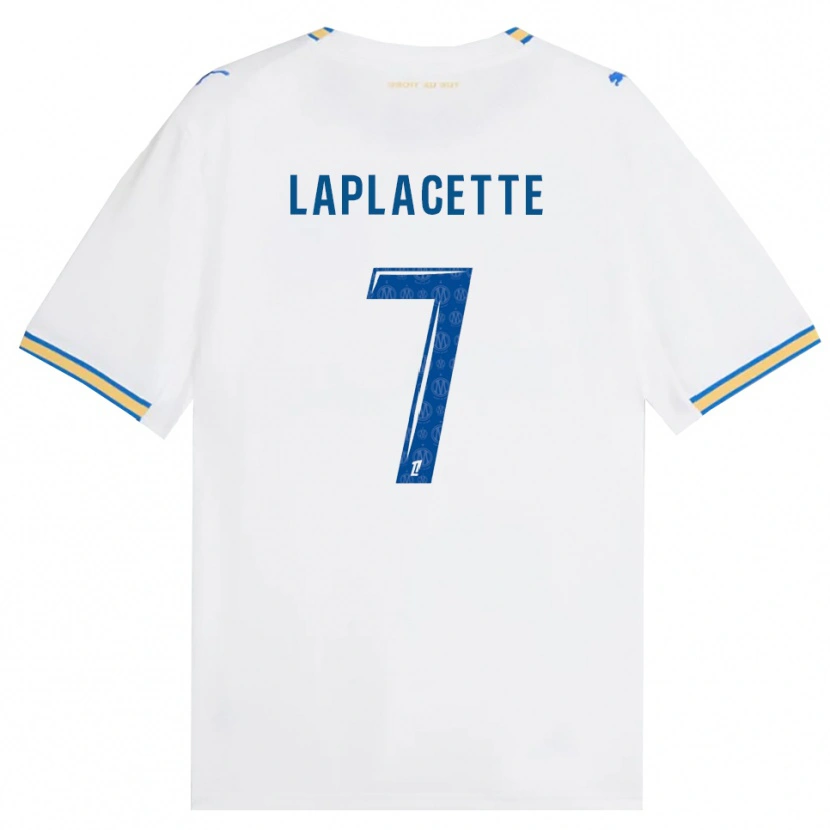 Danxen Mulher Camisola Tess Laplacette #7 Azul Dodger Branco Principal 2026/27 Camisa