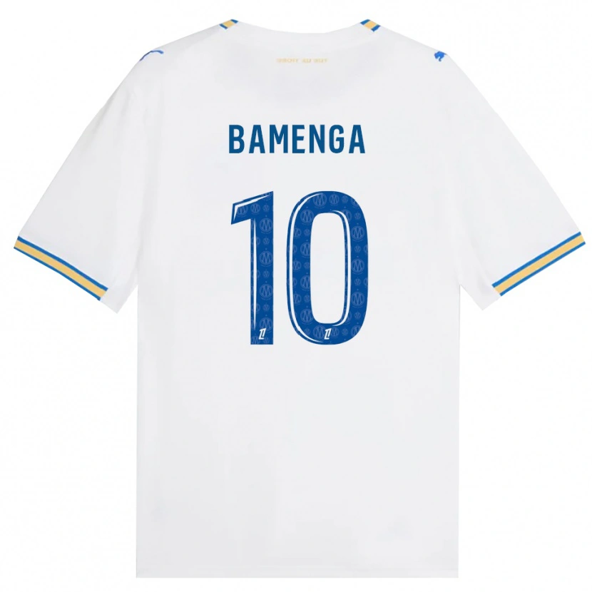 Danxen Mulher Camisola Naomie Bamenga #10 Azul Dodger Branco Principal 2026/27 Camisa
