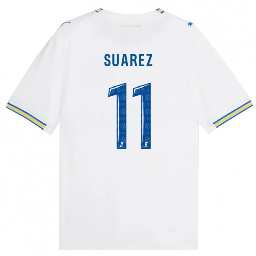 Danxen Mulher Camisola Luis Suarez #11 Azul Dodger Branco Principal 2026/27 Camisa