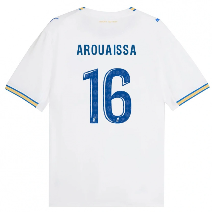 Danxen Mulher Camisola Ines Arouaissa #16 Azul Dodger Branco Principal 2026/27 Camisa