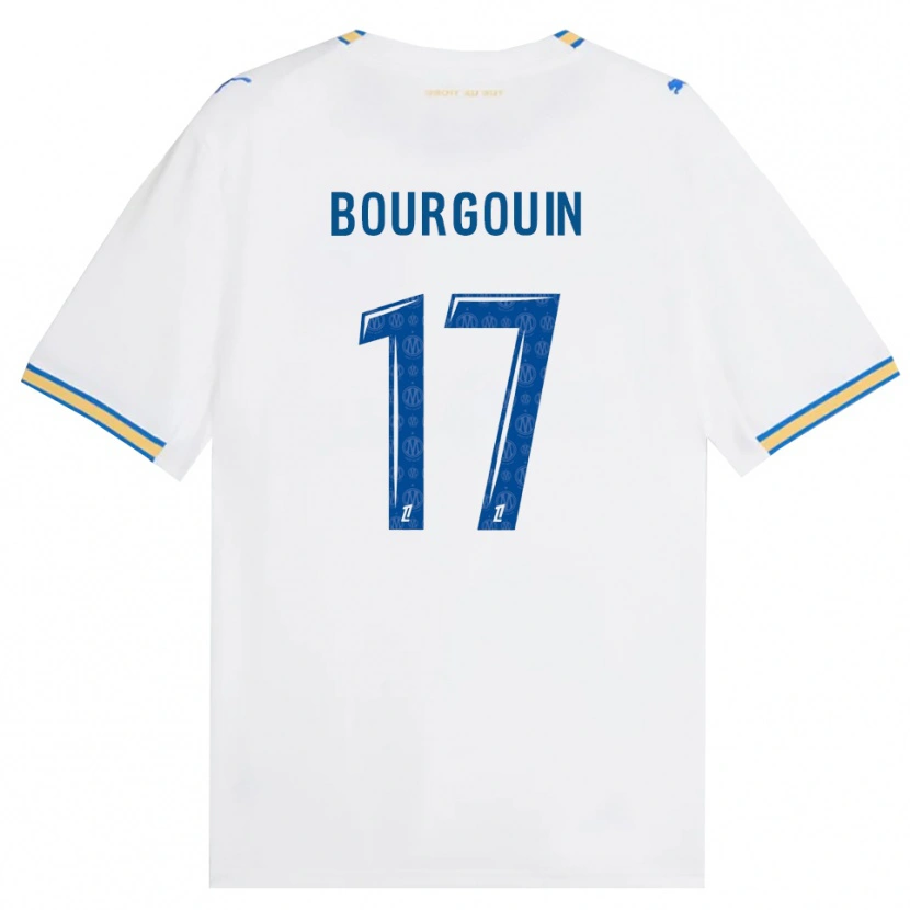 Danxen Mulher Camisola Laura Bourgouin #17 Azul Dodger Branco Principal 2026/27 Camisa