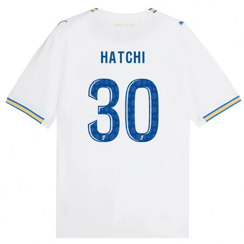 Danxen Mulher Camisola Anaïs Hatchi #30 Azul Dodger Branco Principal 2026/27 Camisa